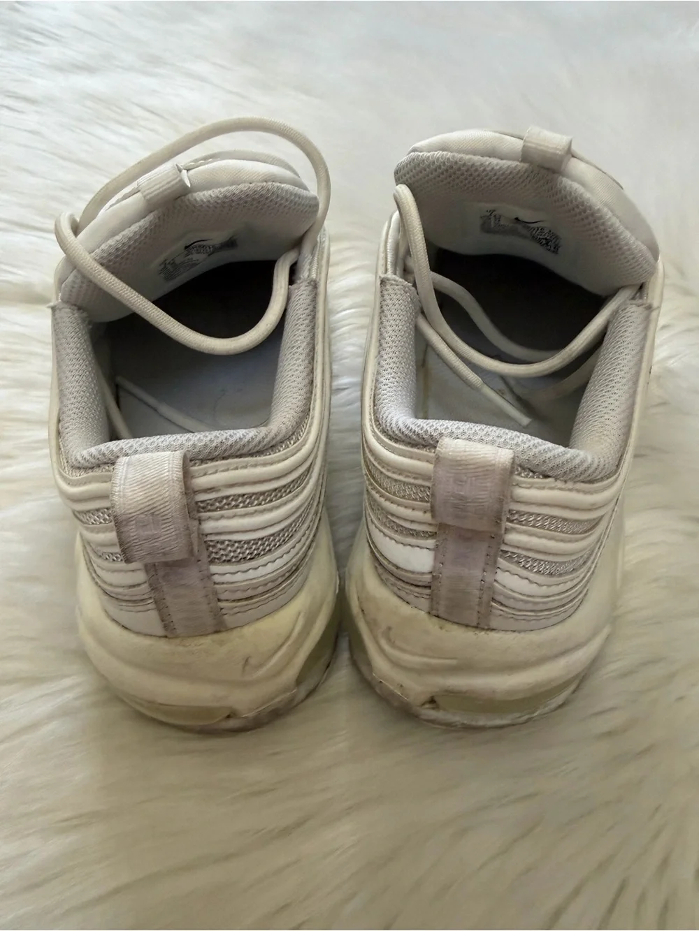 Nike Air Max 97 Off White/Cream Sneakers Sz 7